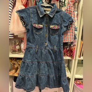 Carters denim dress size 6